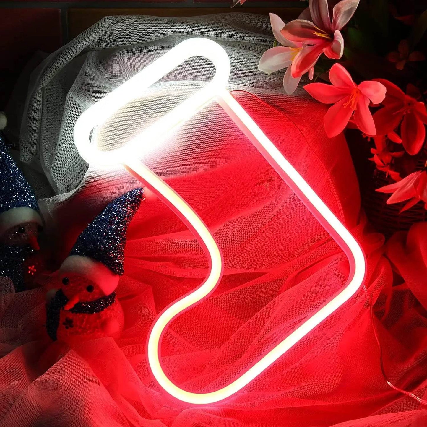 Christmas Decorative Lights, Elk Santa Claus Cute Led Lights, USB or Battery Powered - HORA GIFT