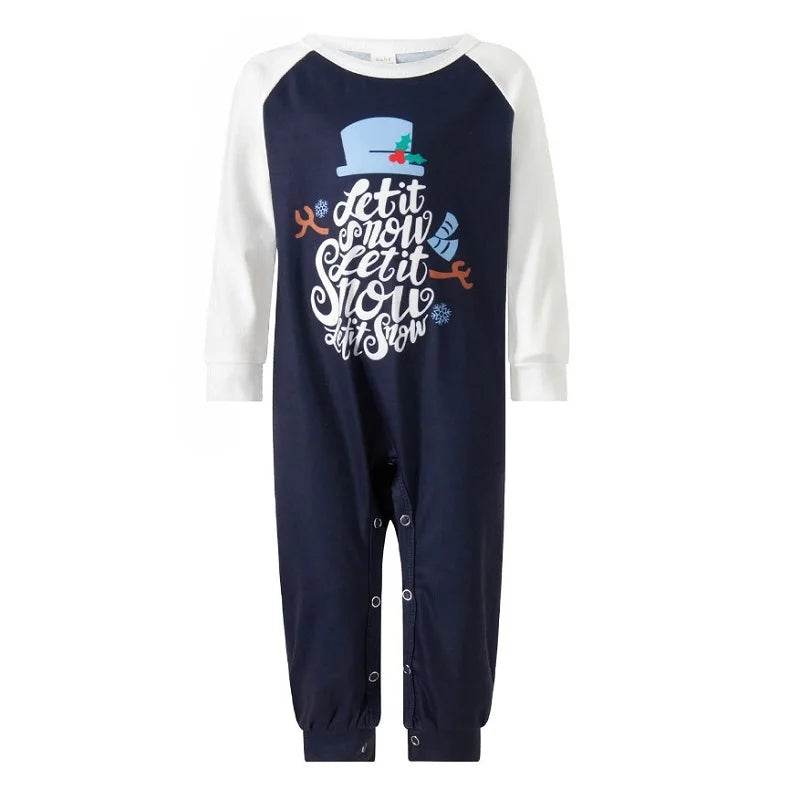 Christmas Pajamas Family Matching Outfits Adult And Kids Clothes Tops+Pants Xmas Sleepwear Sets Newborn Baby Boy Girl Jumpsuit - HORA GIFT