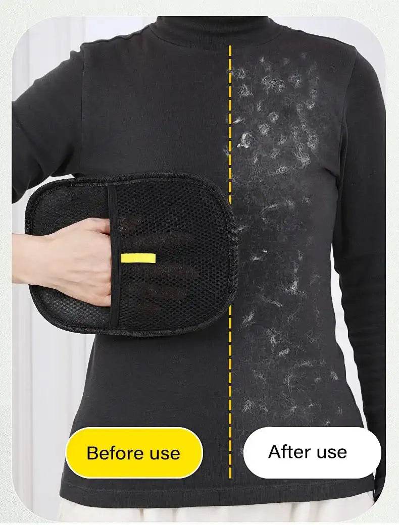 Pet Grooming Gloves Static Dedusting Brush Pet Hair Remover - HORA GIFT