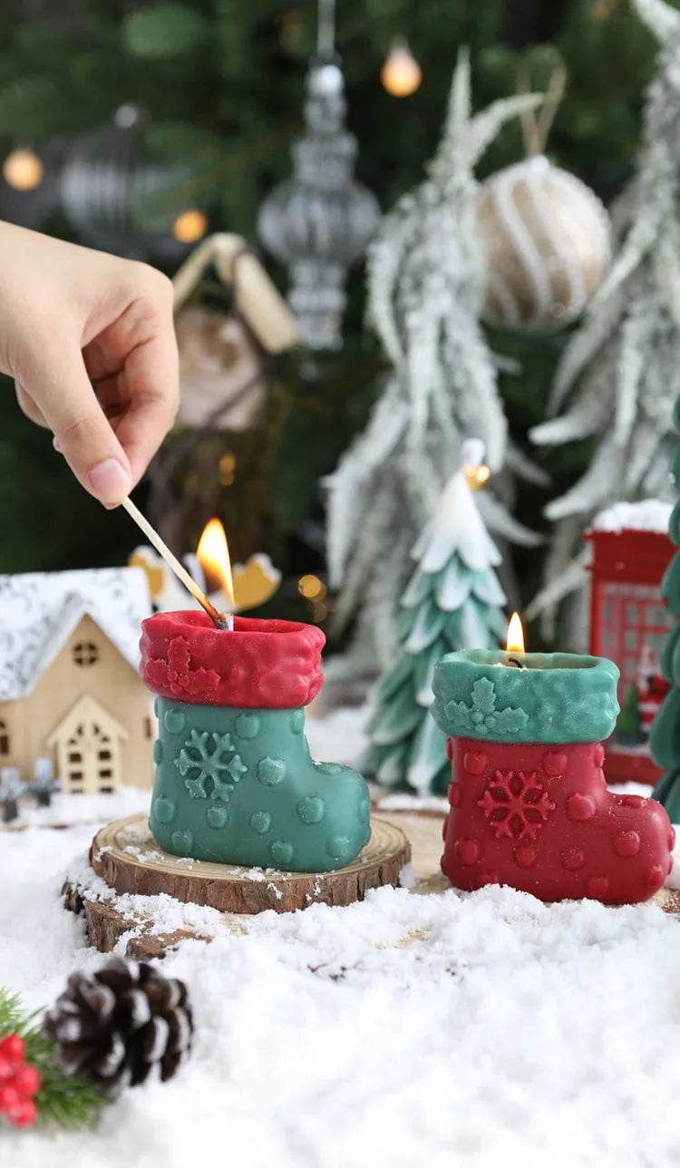 Christmas Stockings Aromatherapy Candles Christmas - HORA GIFT