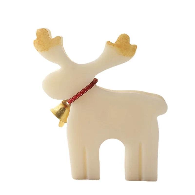 Christmas Candles Scented Deer Candles Home Decoration Merry Christmas Scented Candles Giving Festival Gift For Home New Year - HORA GIFT