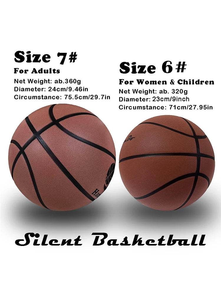 Silent Ball Dribbling Quietly Bounce Basketball No Noise - HORA GIFT