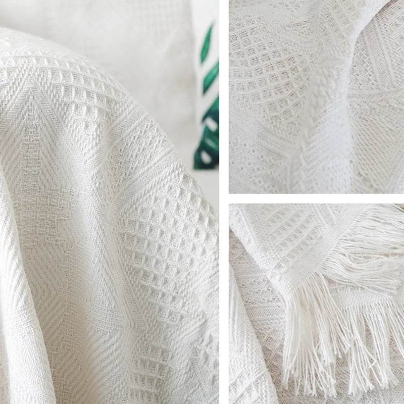 Nordic Sofa Throw Blankets Outdoor Camping Picnic Large Blanket - HORA GIFT