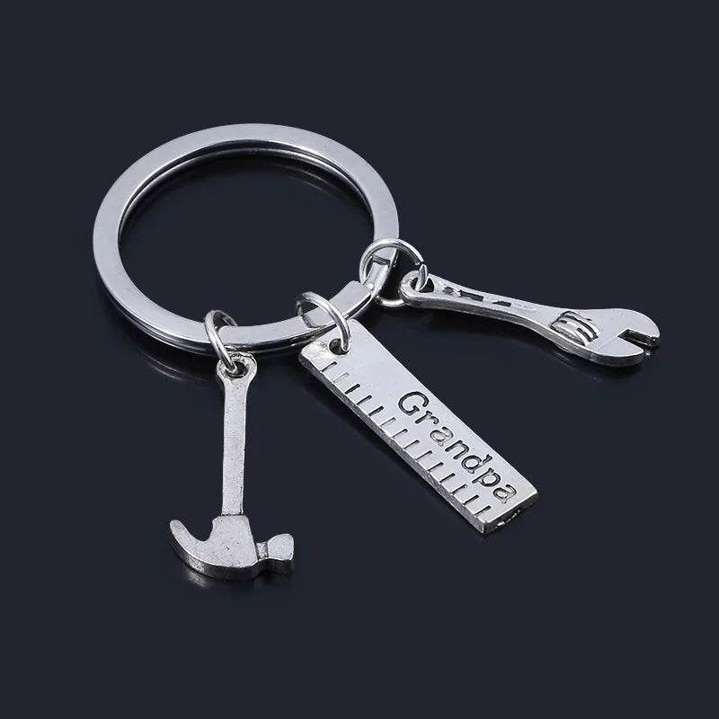 If Dad Cant Fix It No One Can Hand Tools Keychain Fathers Day Pendant Key Chain - HORA GIFT