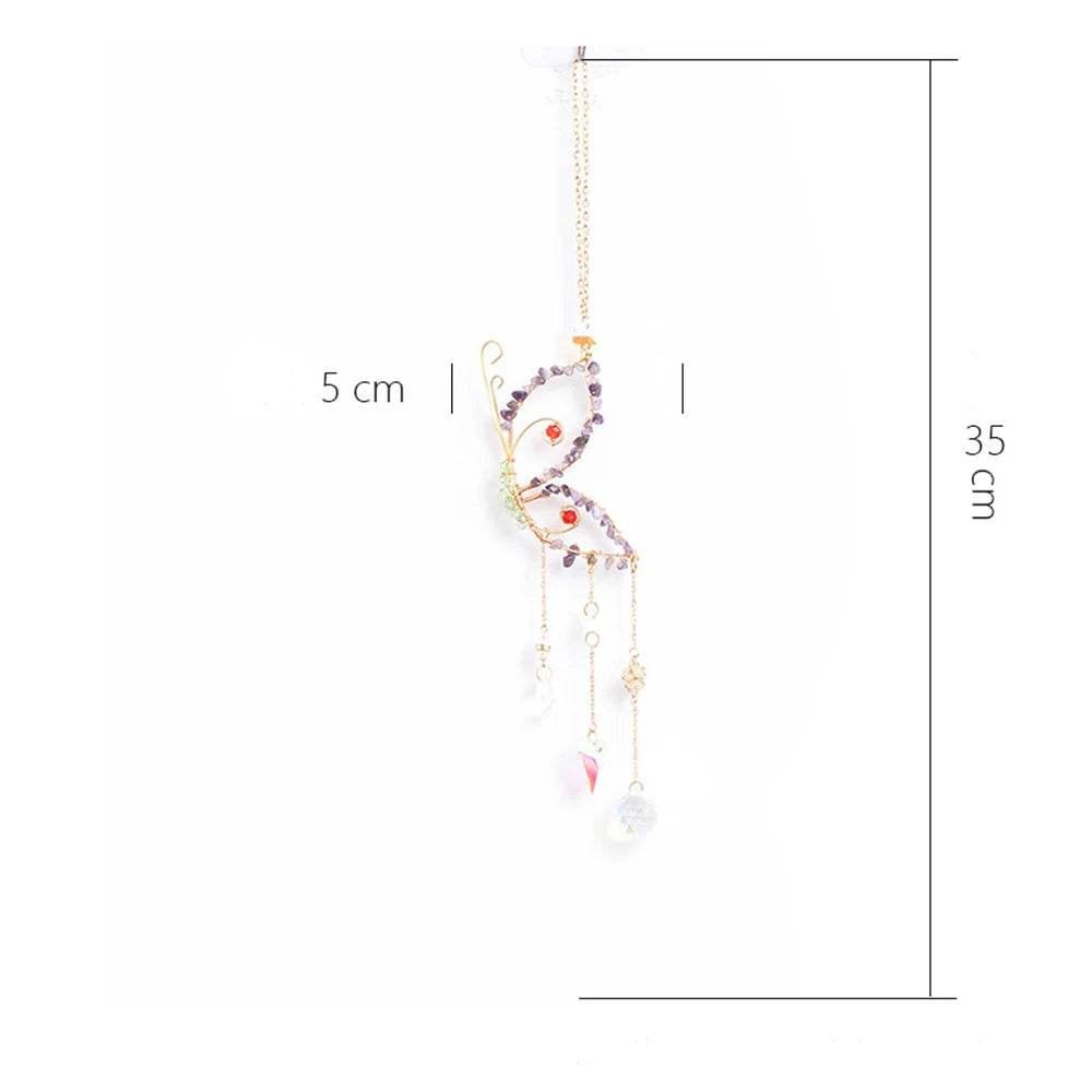 Crystal Wind Chime Suncatcher - HORA GIFT
