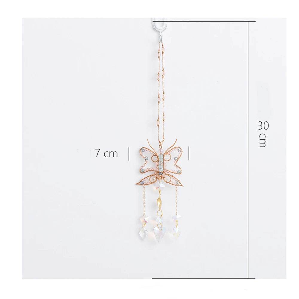 Crystal Wind Chime Suncatcher - HORA GIFT