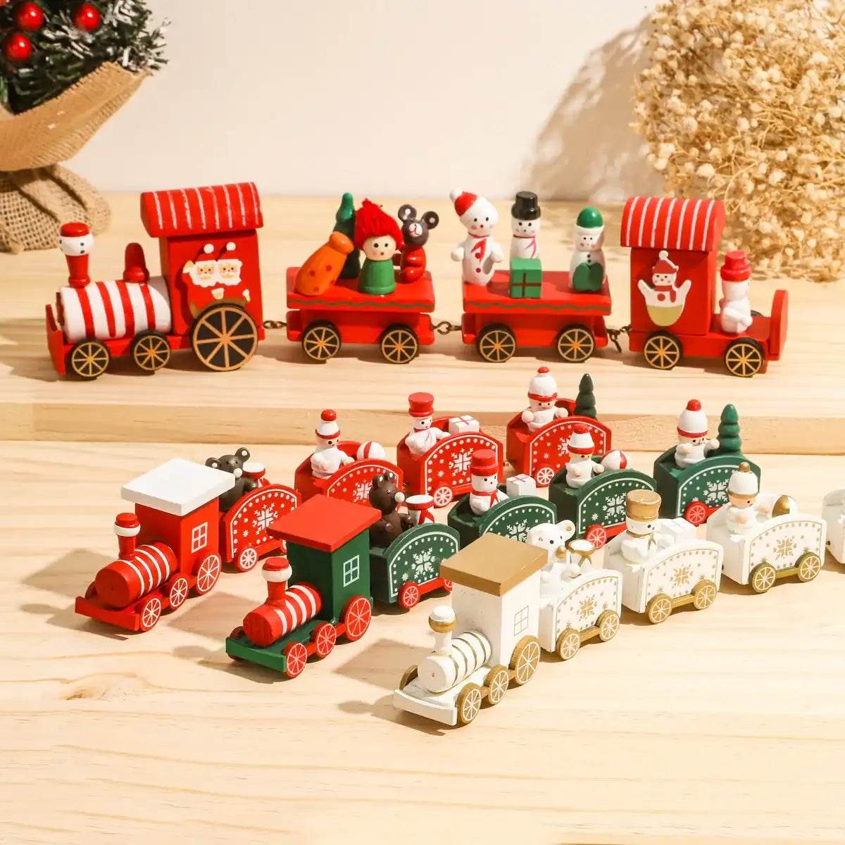 Christmas Train Merry Christmas Decorations For Home - HORA GIFT