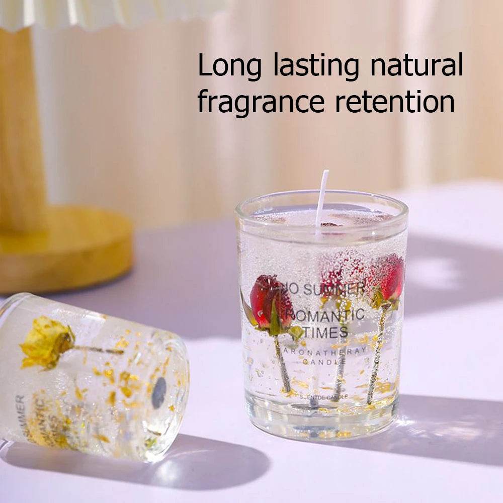 Scented Wax Candle Smokeless Aromatic Soybean Candles Aromatherapy - HORA GIFT