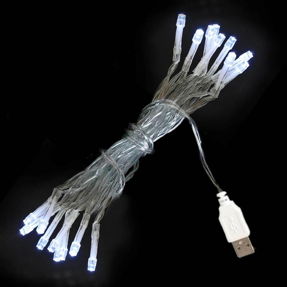 Christmas Tree Decorations Led Fairy String Lights Garlands - HORA GIFT