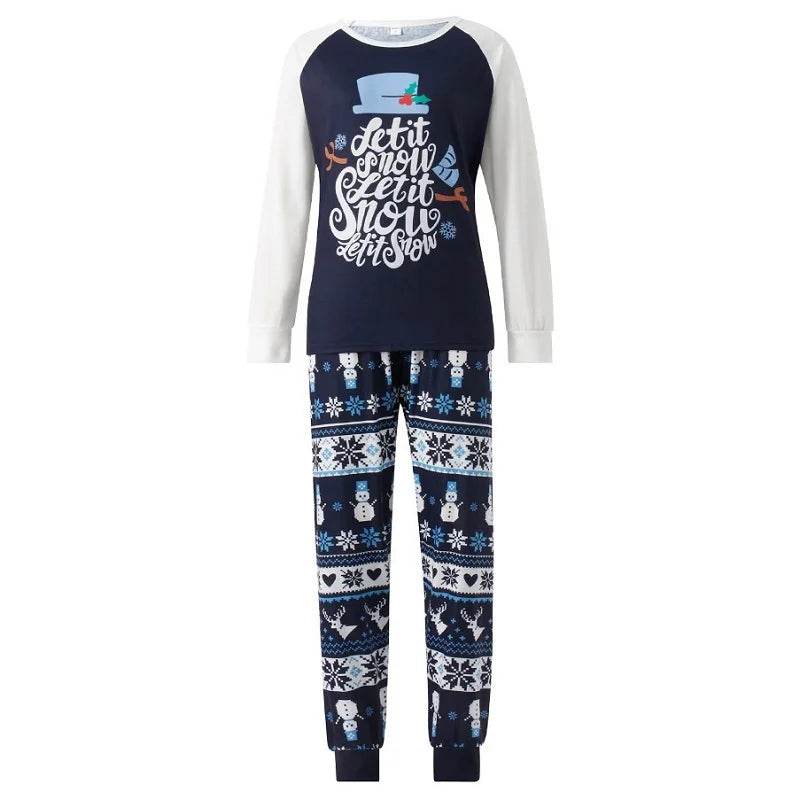 Christmas Pajamas Family Matching Outfits Adult And Kids Clothes Tops+Pants Xmas Sleepwear Sets Newborn Baby Boy Girl Jumpsuit - HORA GIFT