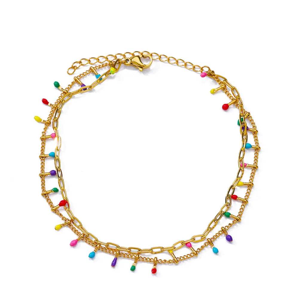 Elegant Zircon Flowers Bracelet - HORA GIFT