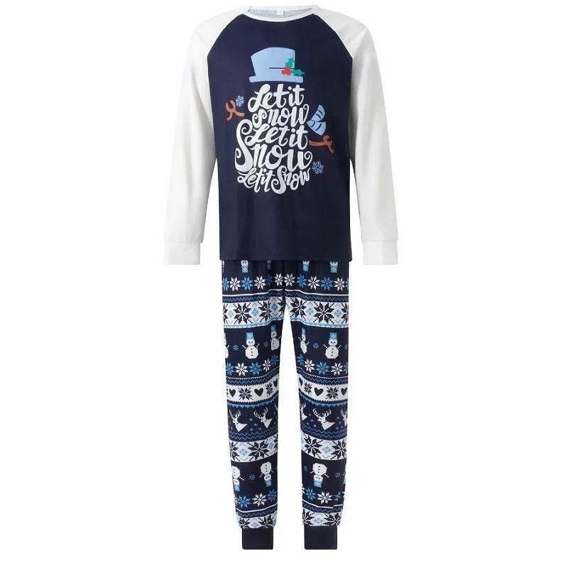 Christmas Pajamas Family Matching Outfits Adult And Kids Clothes Tops+Pants Xmas Sleepwear Sets Newborn Baby Boy Girl Jumpsuit - HORA GIFT