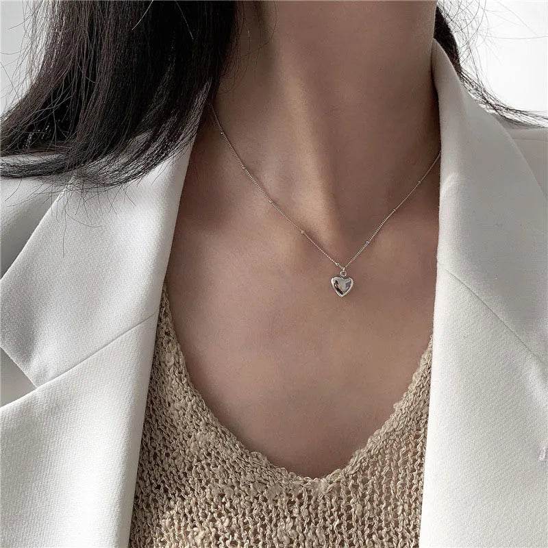 Simple Sweet Love Pendant Necklace Jewelry - HORA GIFT