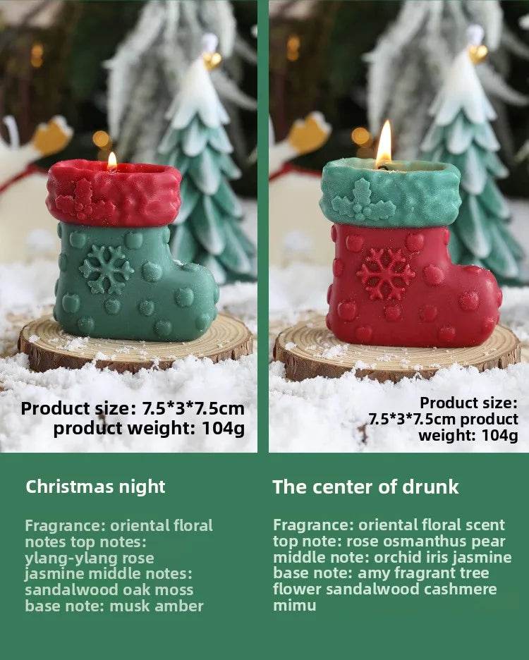 Christmas Stockings Aromatherapy Candles Christmas - HORA GIFT