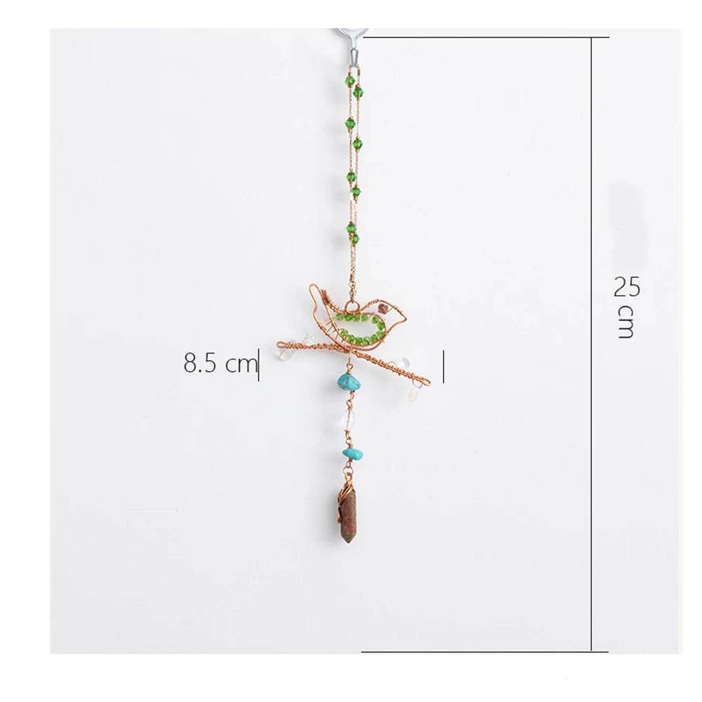 Crystal Wind Chime Suncatcher - HORA GIFT