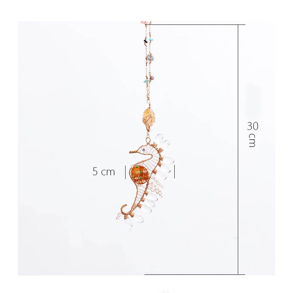 Crystal Wind Chime Suncatcher - HORA GIFT