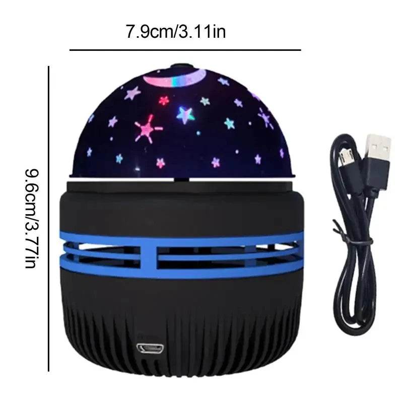 LED Starry Sky Night Lights USB Rotating Projector Lamp Magic - HORA GIFT