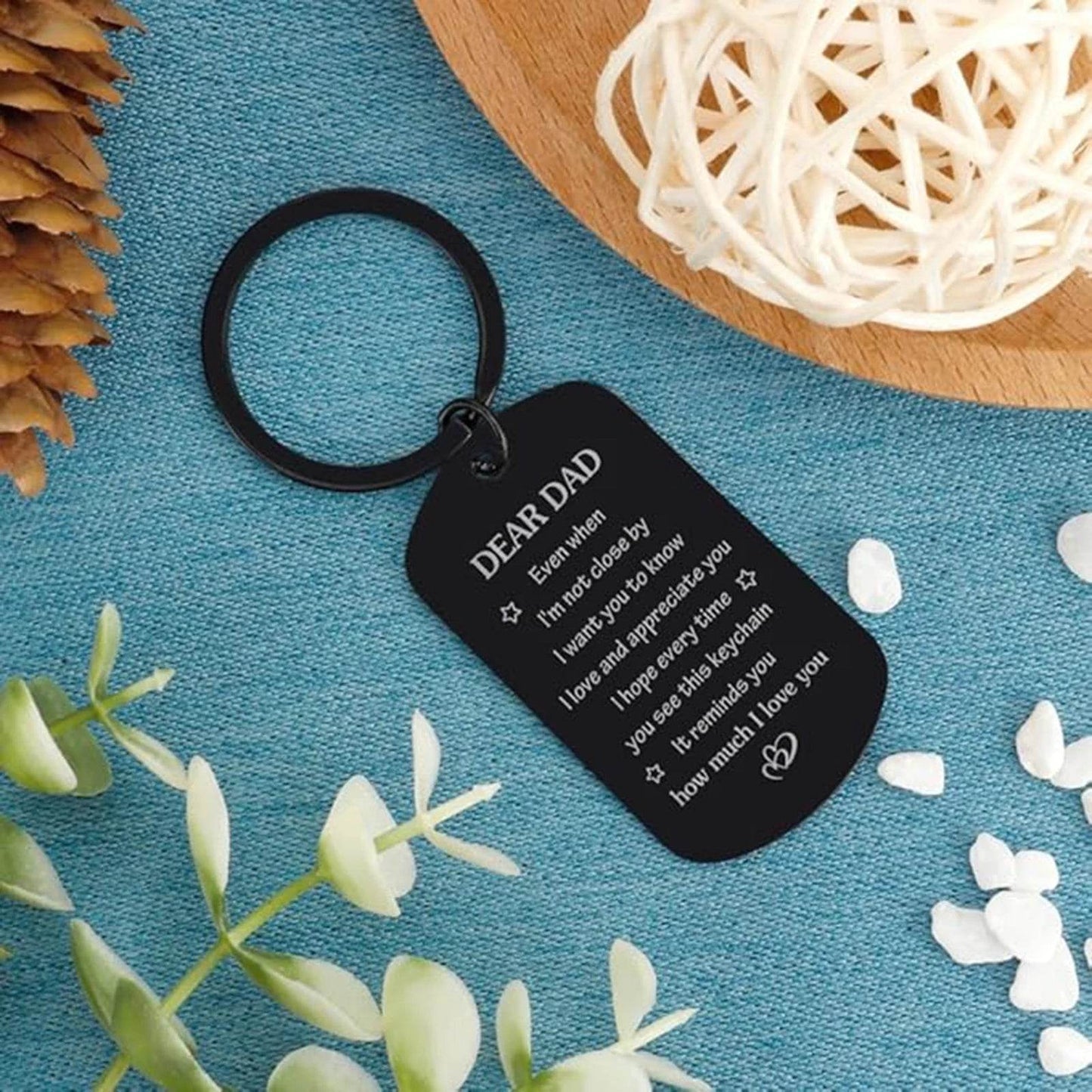 Father's Day for Dad Gifts - Drive Safe Keychain - HORA GIFT