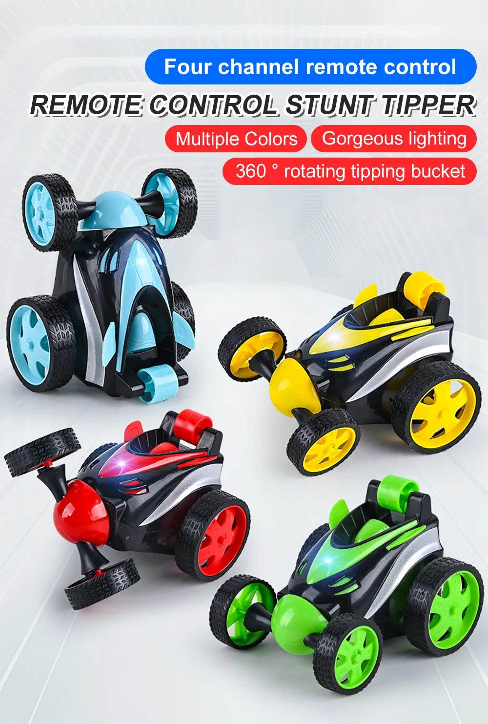 Remote Control Car - Rc Stunt Car for Boy Toys, 360 Degree Rotation Racing Car - HORA GIFT