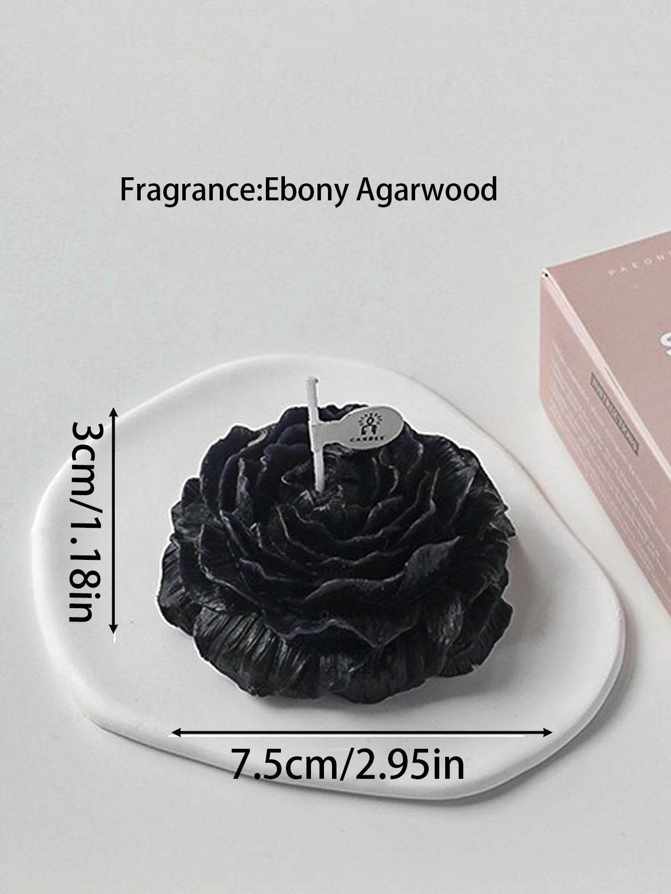3D Peony Aromatic Candle Creative Flower Shape - HORA GIFT