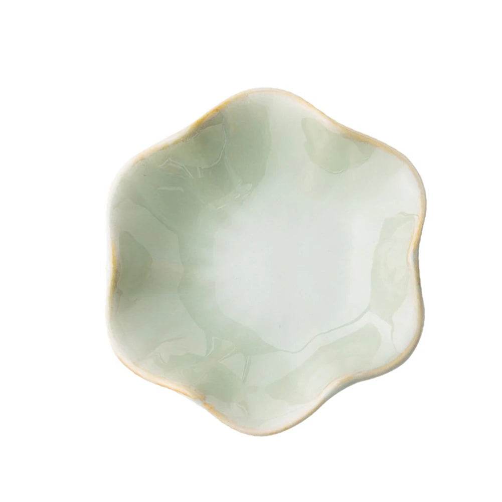 Lotus Jewelry Tray Ceramic Ring Dish Small - HORA GIFT