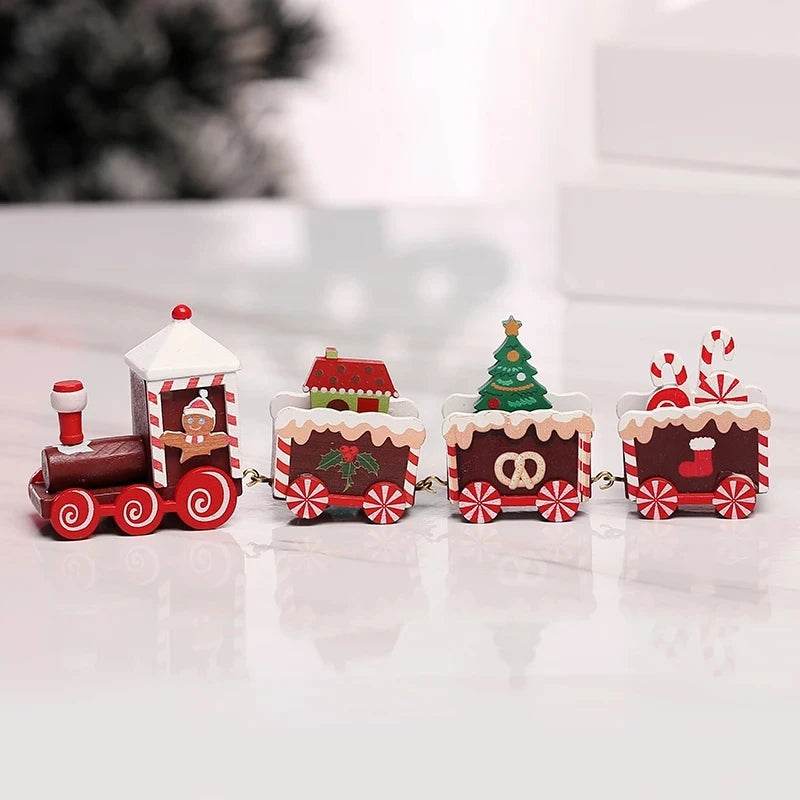 Christmas Train Merry Christmas Decorations For Home - HORA GIFT
