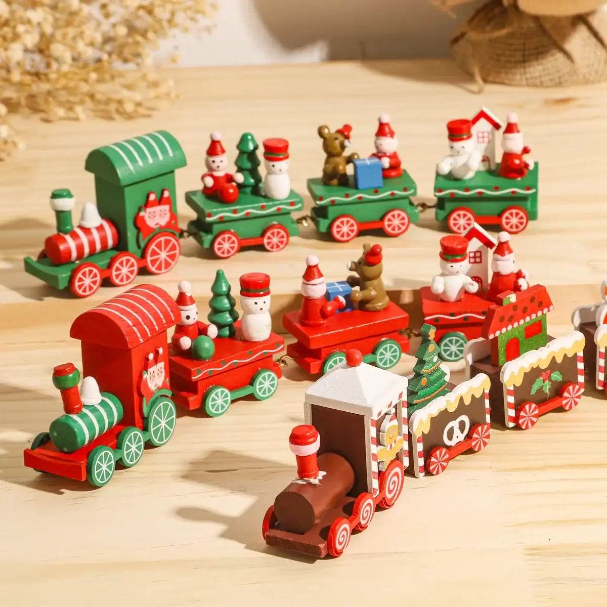 Christmas Train Merry Christmas Decorations For Home - HORA GIFT