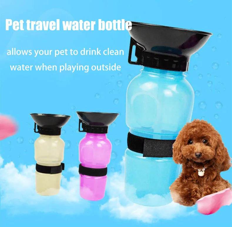 500ml Outdoor Squeeze Portable Pet Dog Water Bottle - HORA GIFT