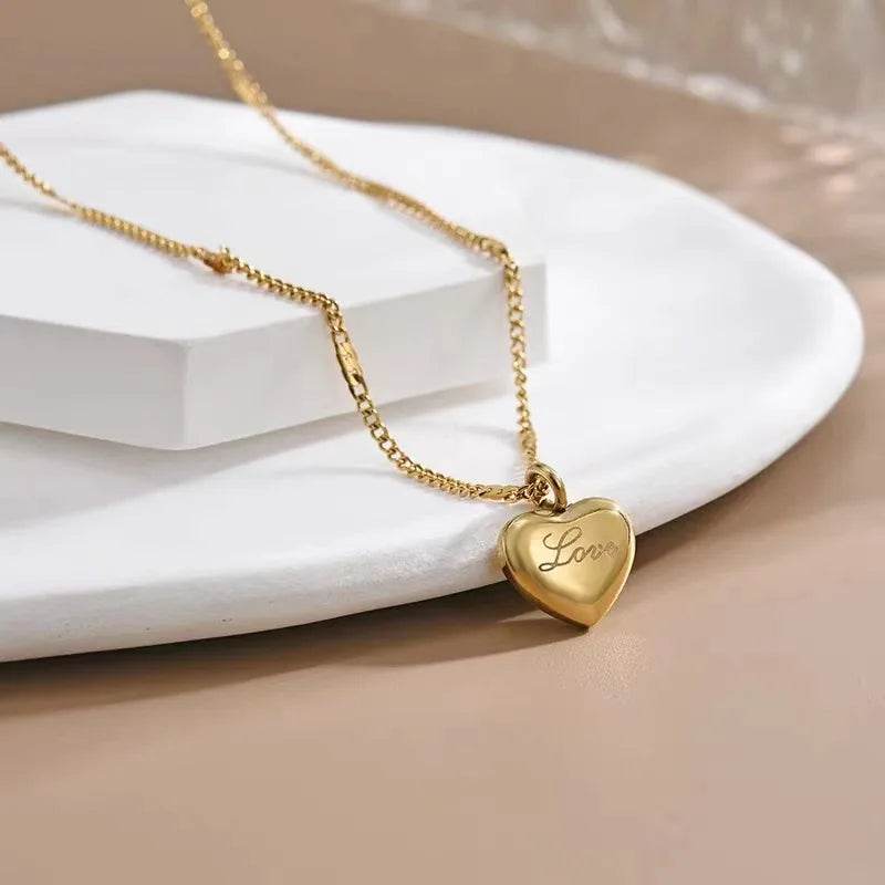 Simple Sweet Love Pendant Necklace Jewelry - HORA GIFT