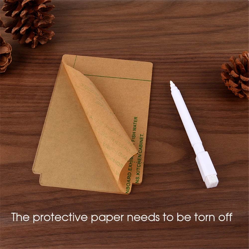 Transparent Luminous LED Night Lights USB Luminous Acrylic Night Light Erasable Write Message Board Calendar Desktop Ornaments - HORA GIFT
