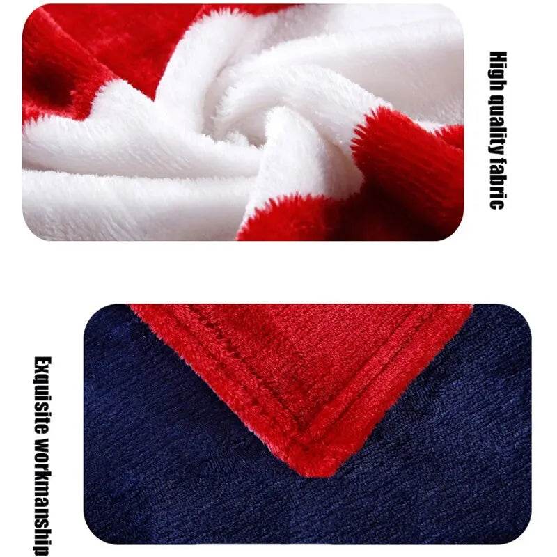 Bed Blankets-Warm and Plush Throw for Sofas, Sofas, Cars, and Travel-Machine-washed English Style Blankets - HORA GIFT