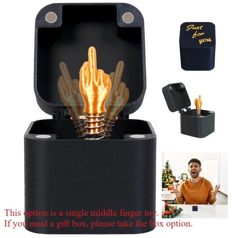 The Annoying Present with Middle Finger in A Box Gift Box - HORA GIFT