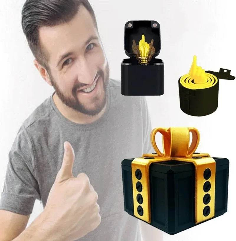 The Annoying Present with Middle Finger in A Box Gift Box - HORA GIFT