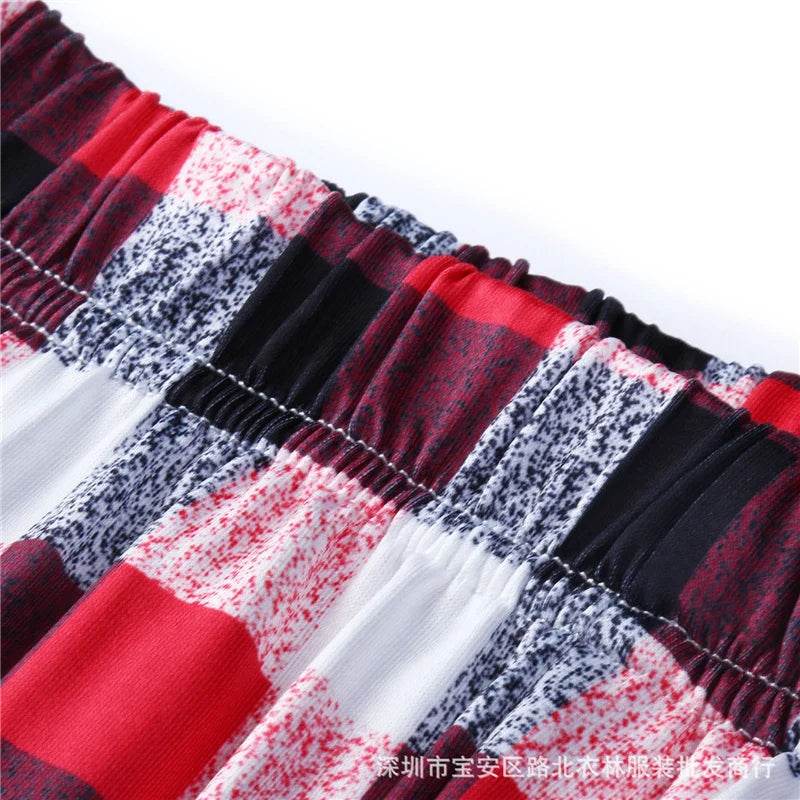 2024 Christmas Pajamas Sets Baby Mom Kids Father Family Look Clothing Suits Xmas Long Sleeve Sleepwear Matching Outfits - HORA GIFT