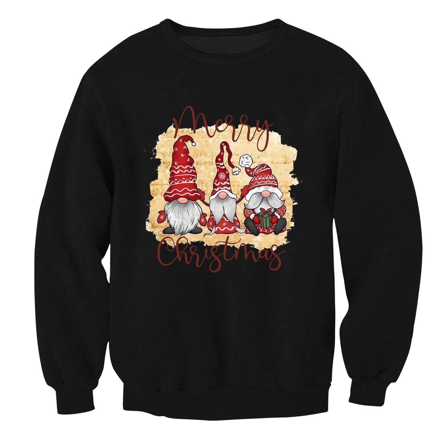 Dwarfs Christmas Cosplay Sweatshirt Xmas Gingerbread Man Couple Pullover Costume Holiday Party Hoodie Autumn Men Women Clothing - HORA GIFT