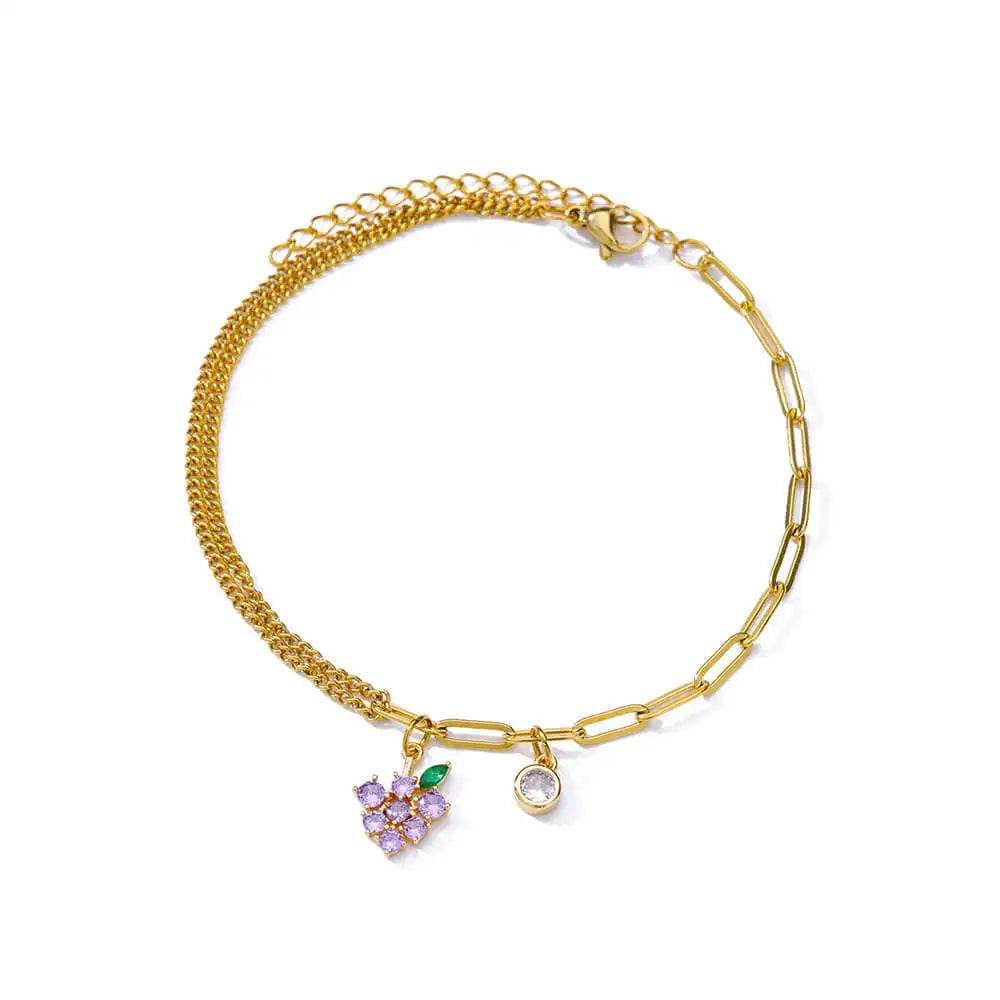 Elegant Zircon Flowers Bracelet - HORA GIFT