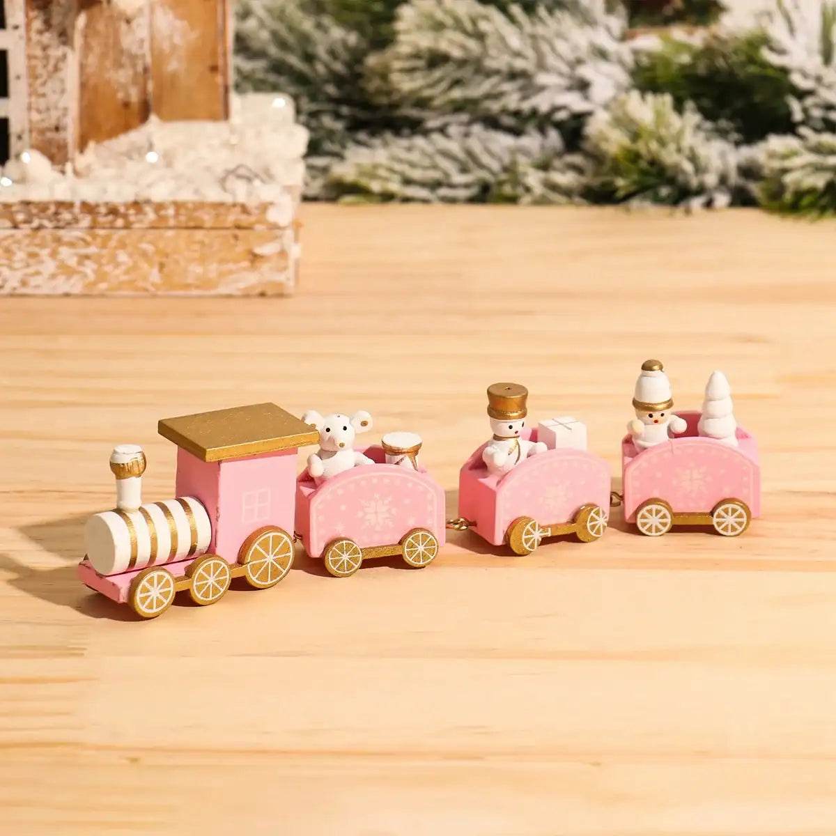 Christmas Train Merry Christmas Decorations For Home - HORA GIFT