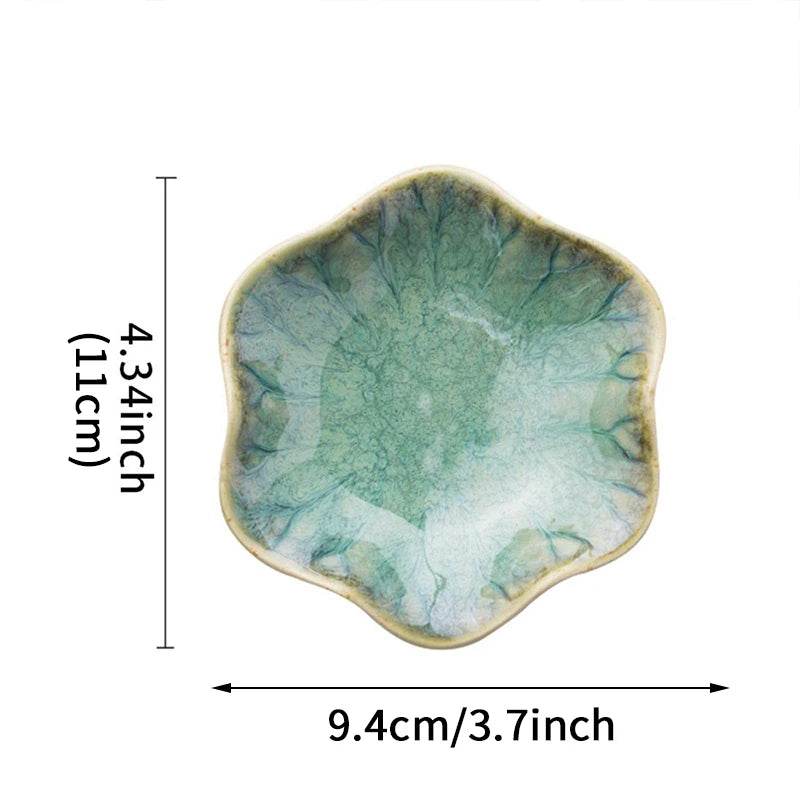 Lotus Jewelry Tray Ceramic Ring Dish Small - HORA GIFT