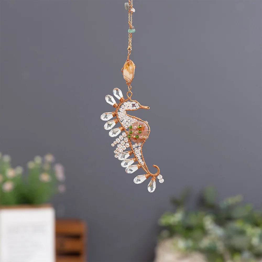 Crystal Wind Chime Suncatcher - HORA GIFT