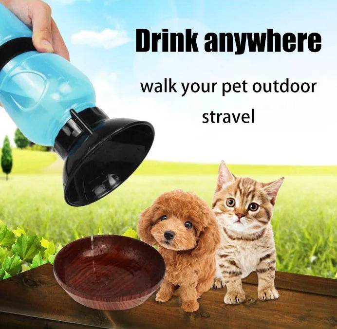 500ml Outdoor Squeeze Portable Pet Dog Water Bottle - HORA GIFT