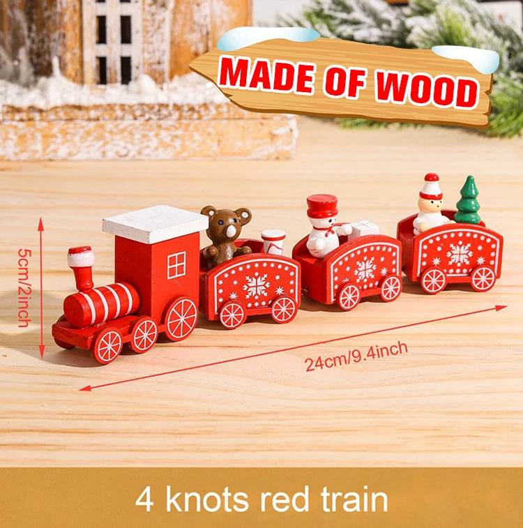 Christmas Train Merry Christmas Decorations For Home - HORA GIFT