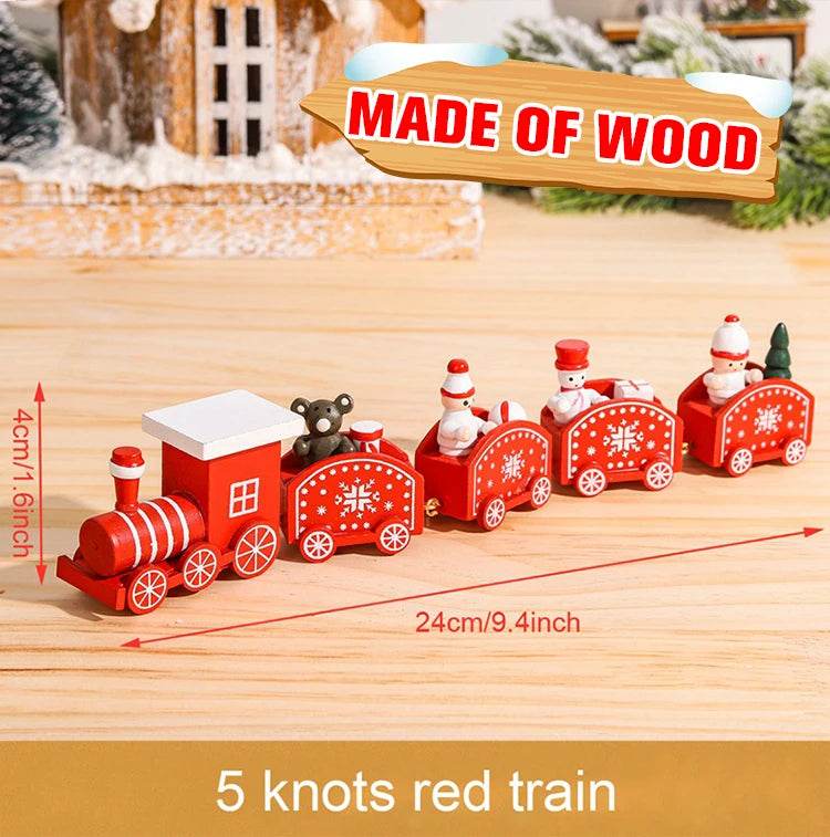 Christmas Train Merry Christmas Decorations For Home - HORA GIFT