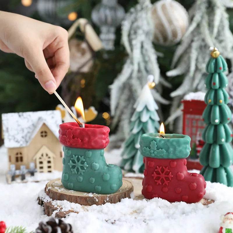 Christmas Stockings Aromatherapy Candles Christmas - HORA GIFT