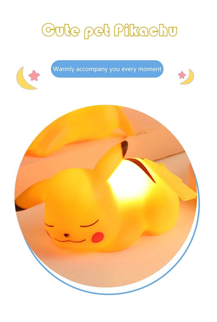 Pokemon Pikachu Night Light Glowing Children Toy Pokemon - HORA GIFT