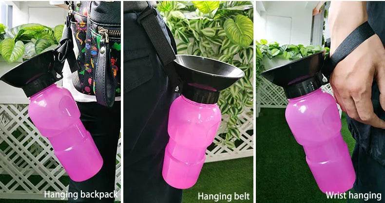 500ml Outdoor Squeeze Portable Pet Dog Water Bottle - HORA GIFT