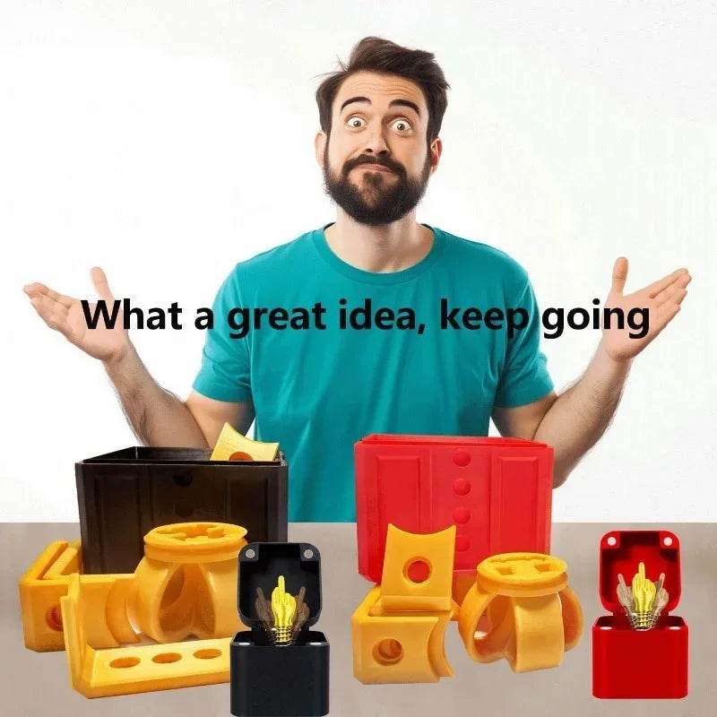 The Annoying Present with Middle Finger in A Box Gift Box - HORA GIFT