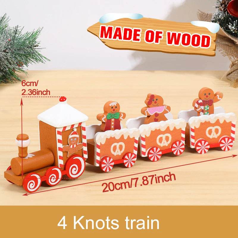 Christmas Train Merry Christmas Decorations For Home - HORA GIFT