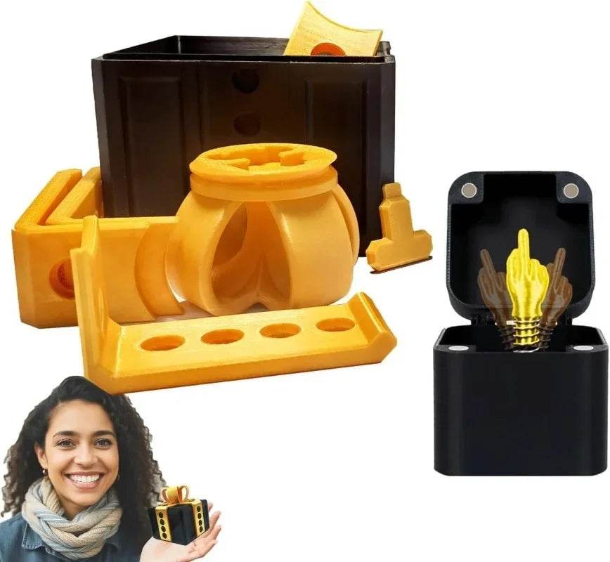 The Annoying Present with Middle Finger in A Box Gift Box - HORA GIFT