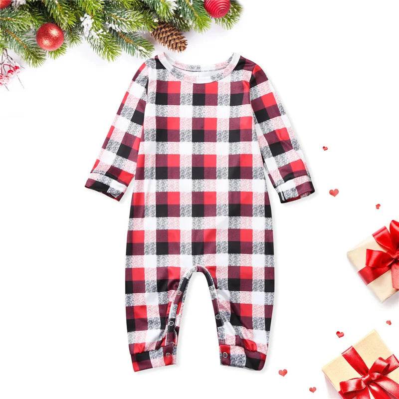 2024 Christmas Pajamas Sets Baby Mom Kids Father Family Look Clothing Suits Xmas Long Sleeve Sleepwear Matching Outfits - HORA GIFT