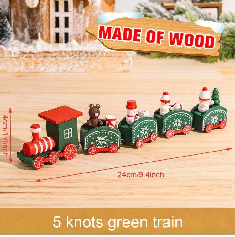 Christmas Train Merry Christmas Decorations For Home - HORA GIFT